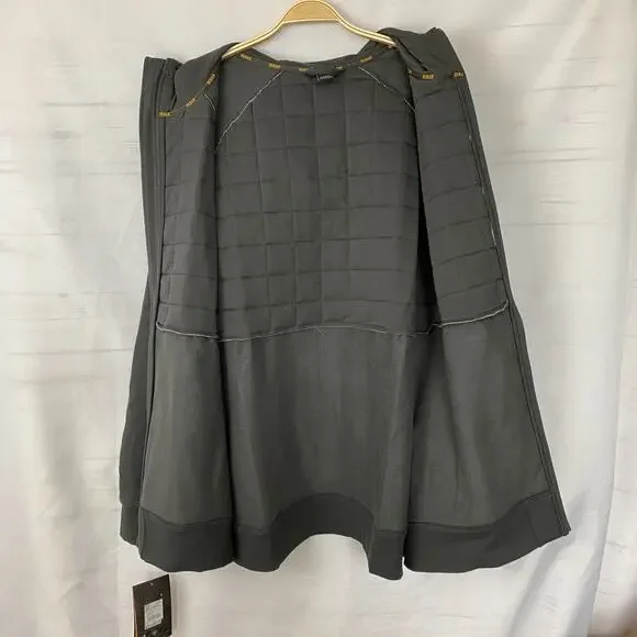 Ariat Rebar Regulatory Full Zip Hooded Insulated Jacket Men XXL Black NWT - Picture 6 of 16